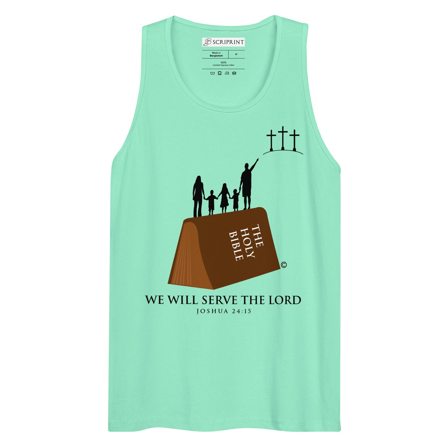Serve the Lord Men’s Premium Tank Top
