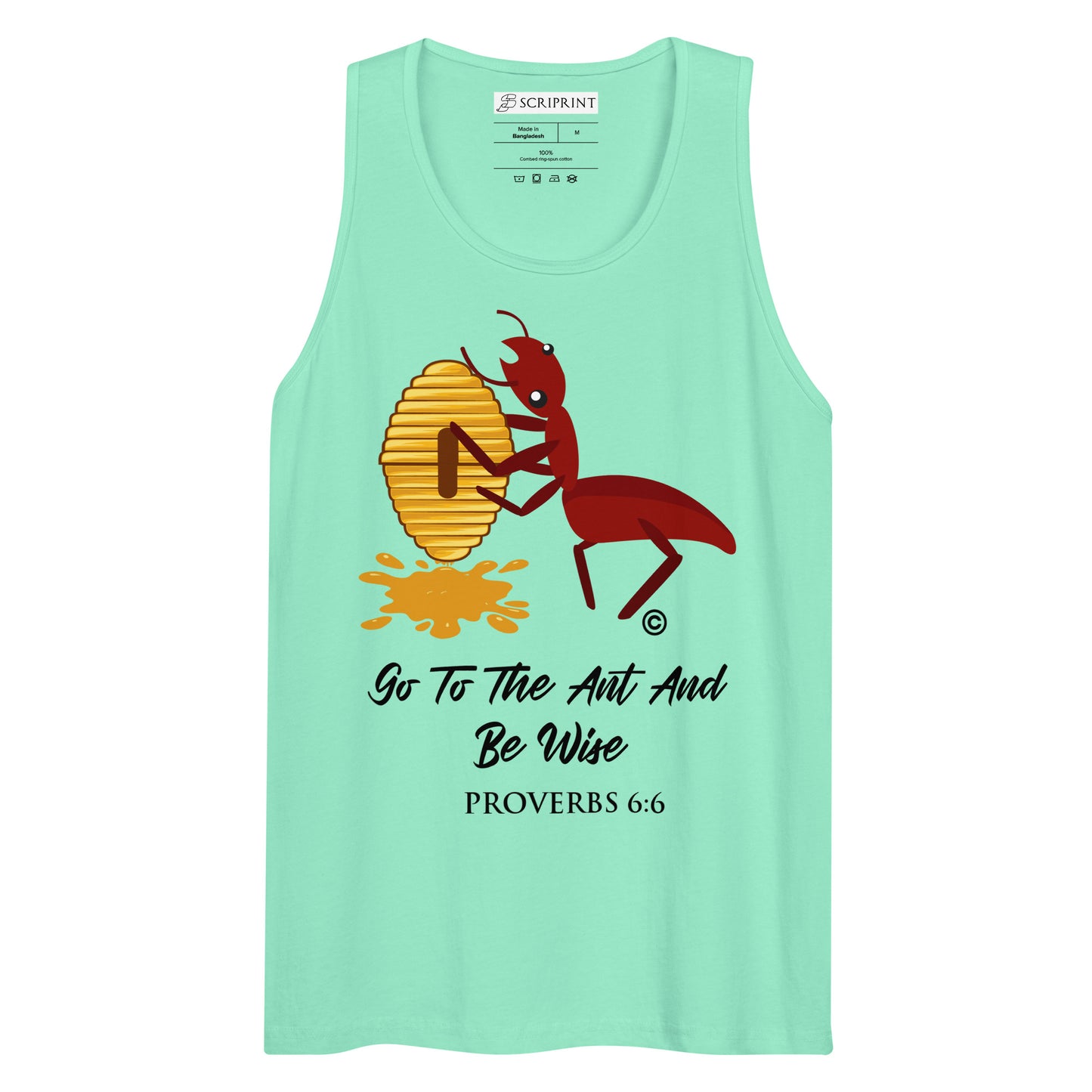Be Wise Men’s Premium Tank Top