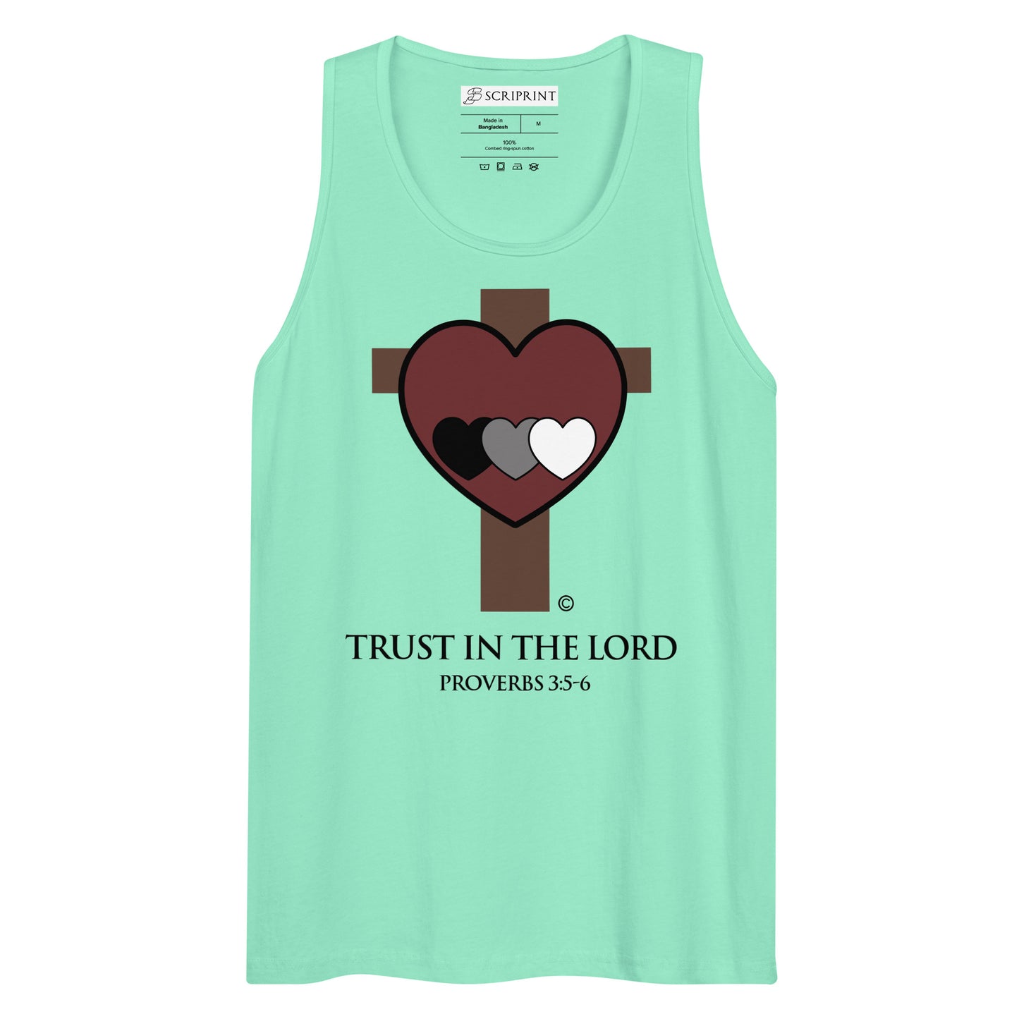 Trust in the Lord Men’s Premium Tank Top