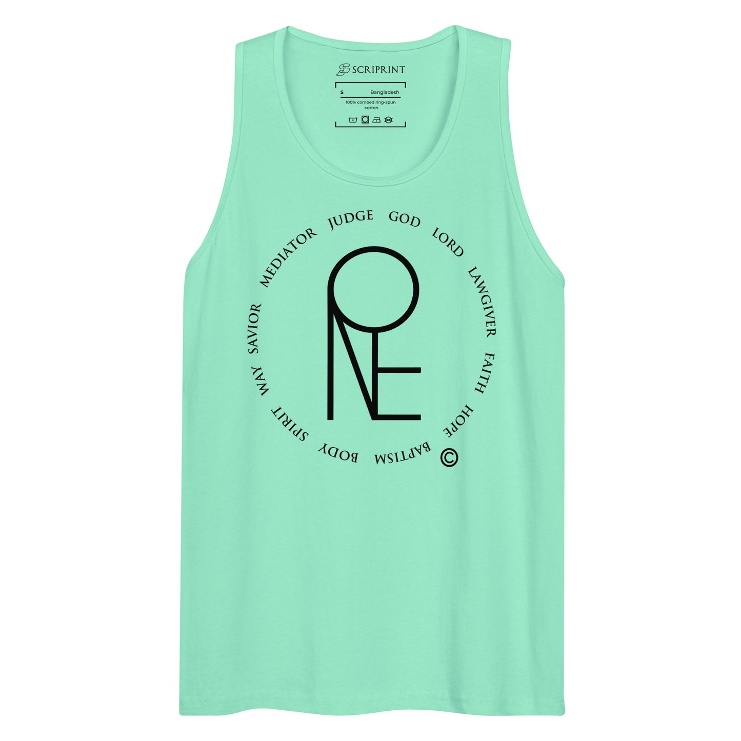 One God Men’s Premium Tank Top