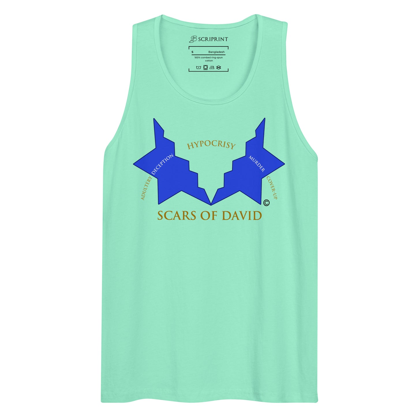 Scars of David Men’s Premium Tank Top