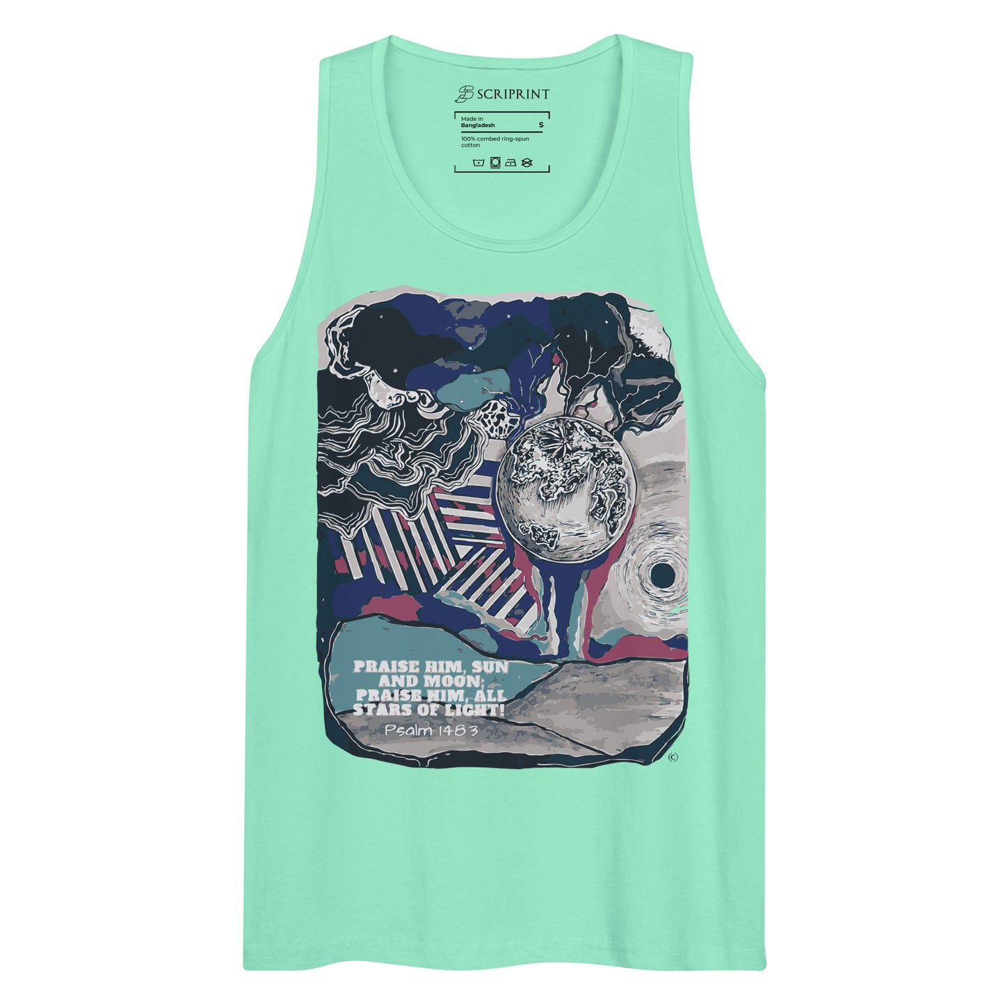 Praise Him Men’s Premium Tank Top