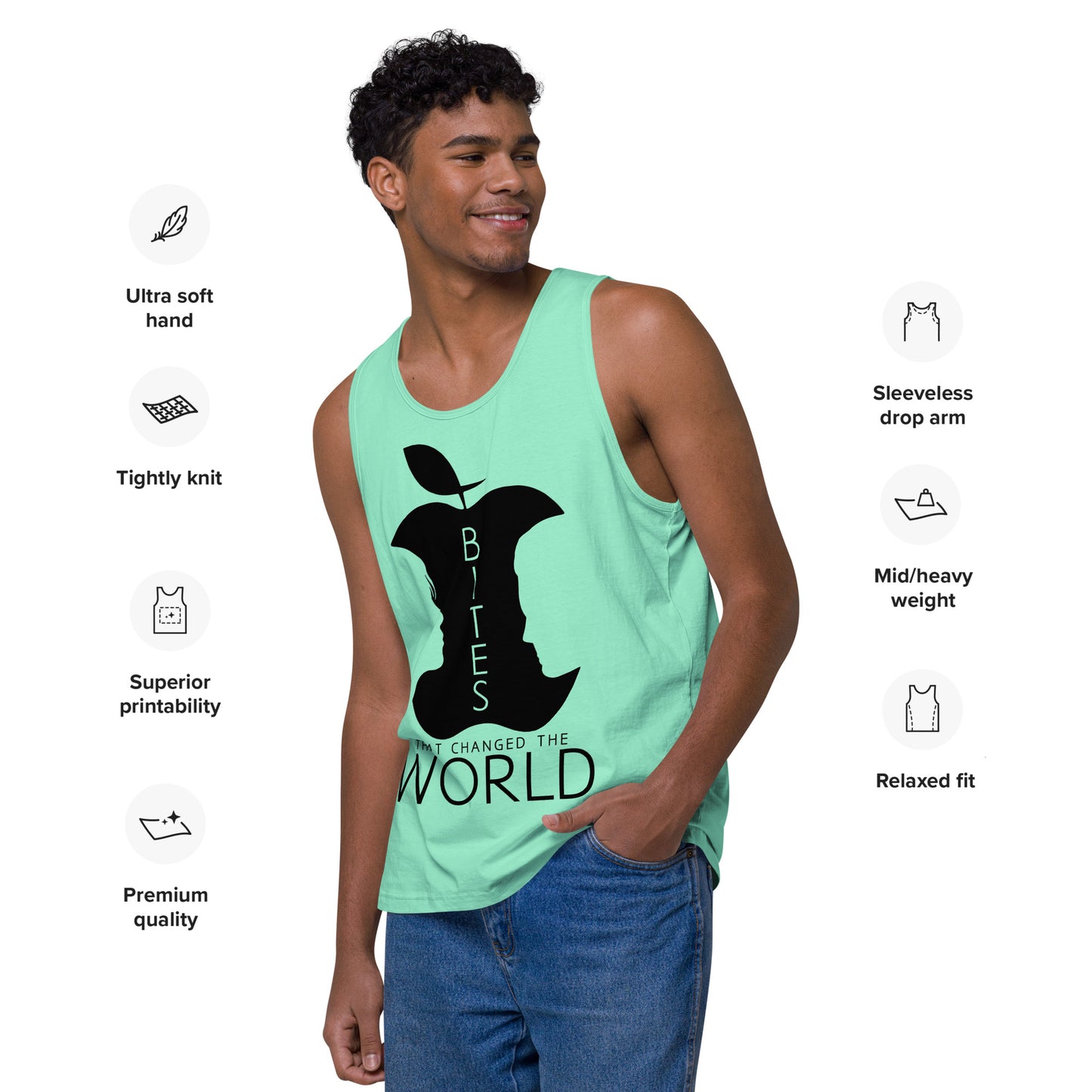 Bites Men’s Premium Tank Top