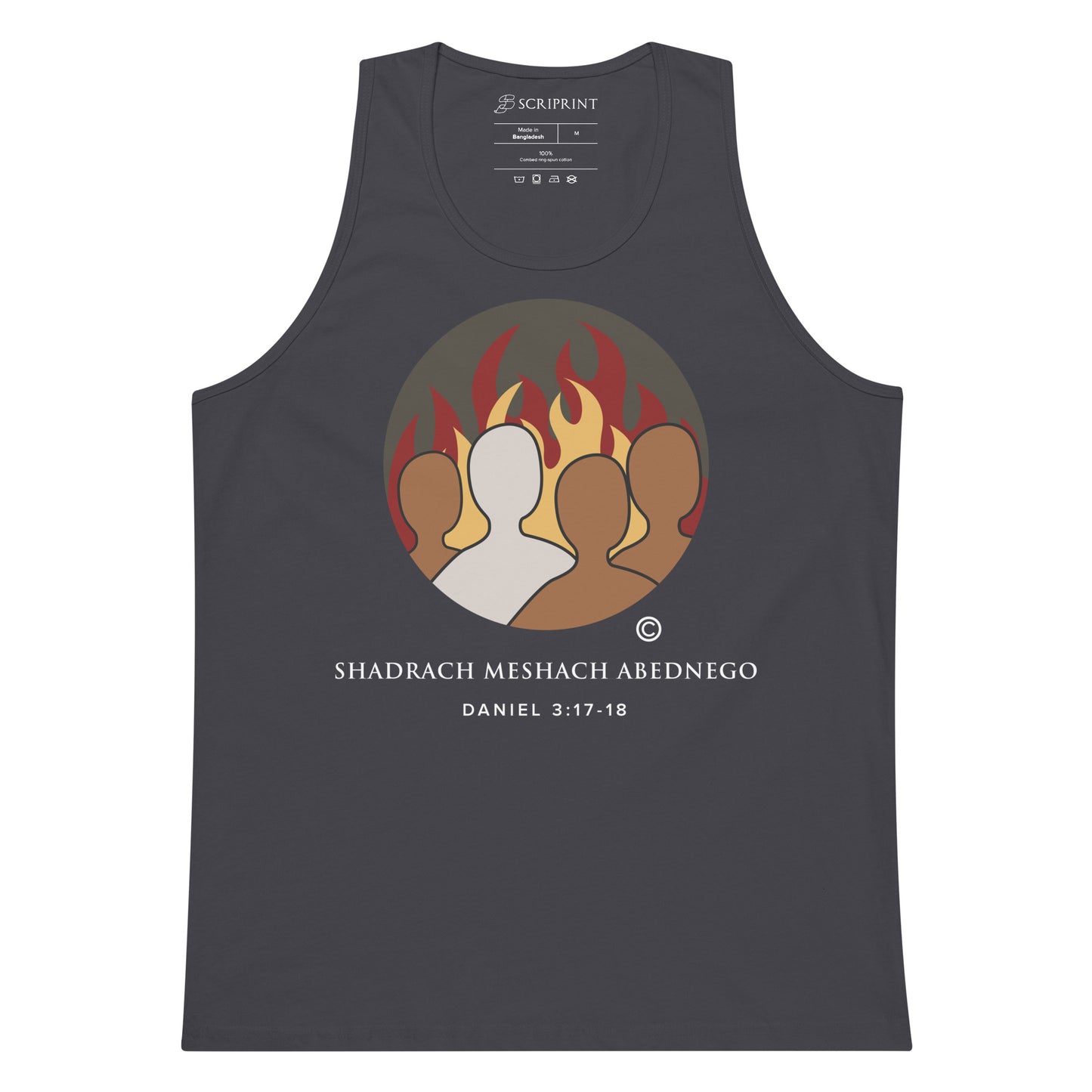 Daniel 3:17-18 Men’s Premium Tank Top