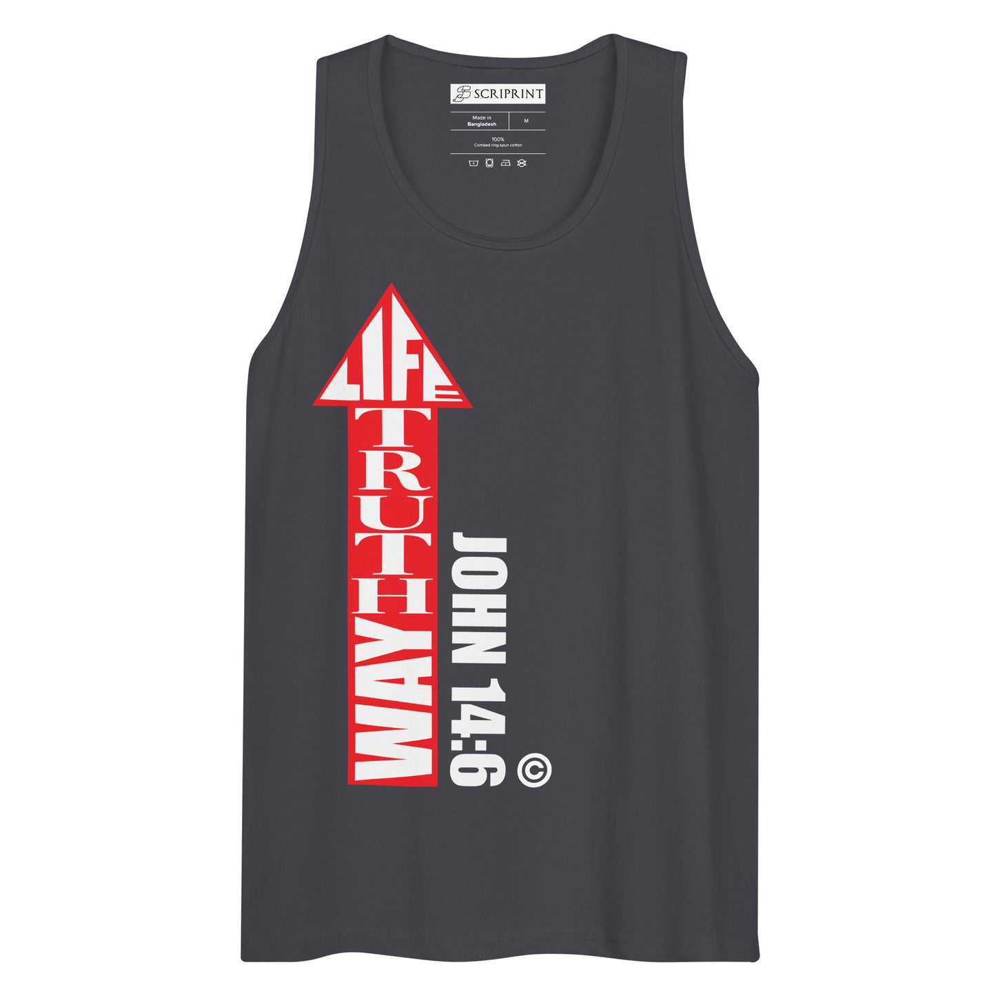 Way Truth Life Men’s Premium Tank Top