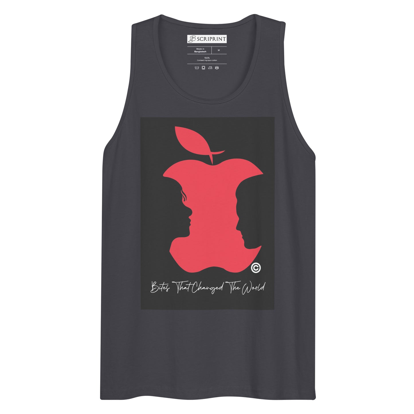 Bites That Changed the World Men’s Premium Tank Top