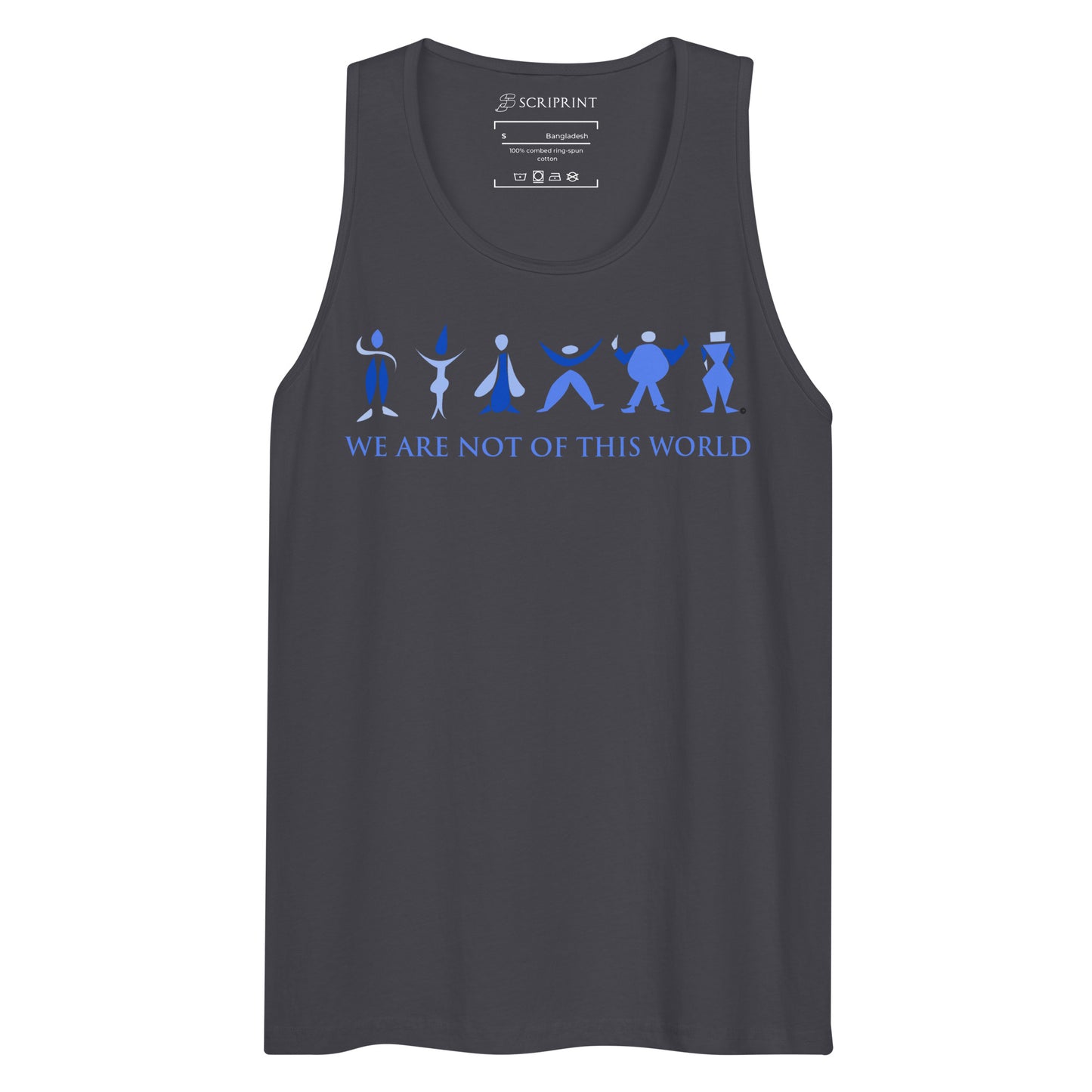 We Are Not of This World Men’s Premium Tank Top