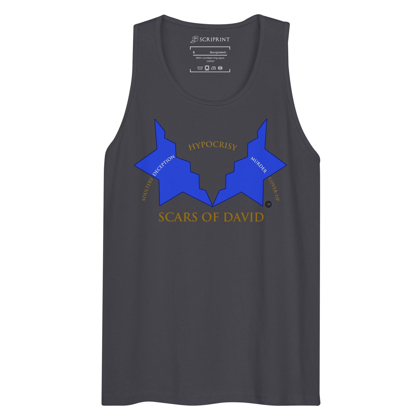 Scars of David Men’s Premium Tank Top