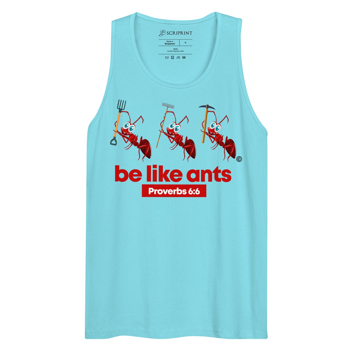 Be Like Ants Men’s Premium Tank Top
