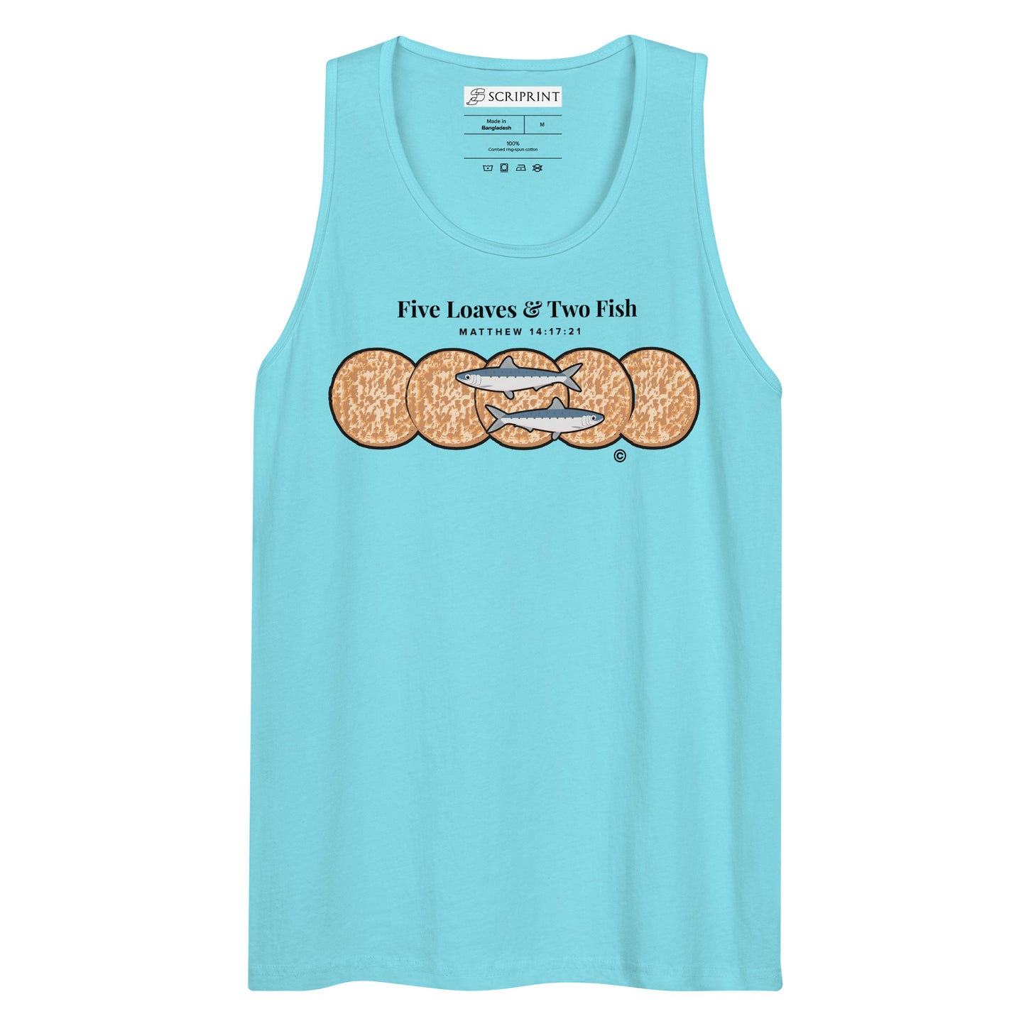 Five Loaves & Two Fish Men’s Premium Tank Top