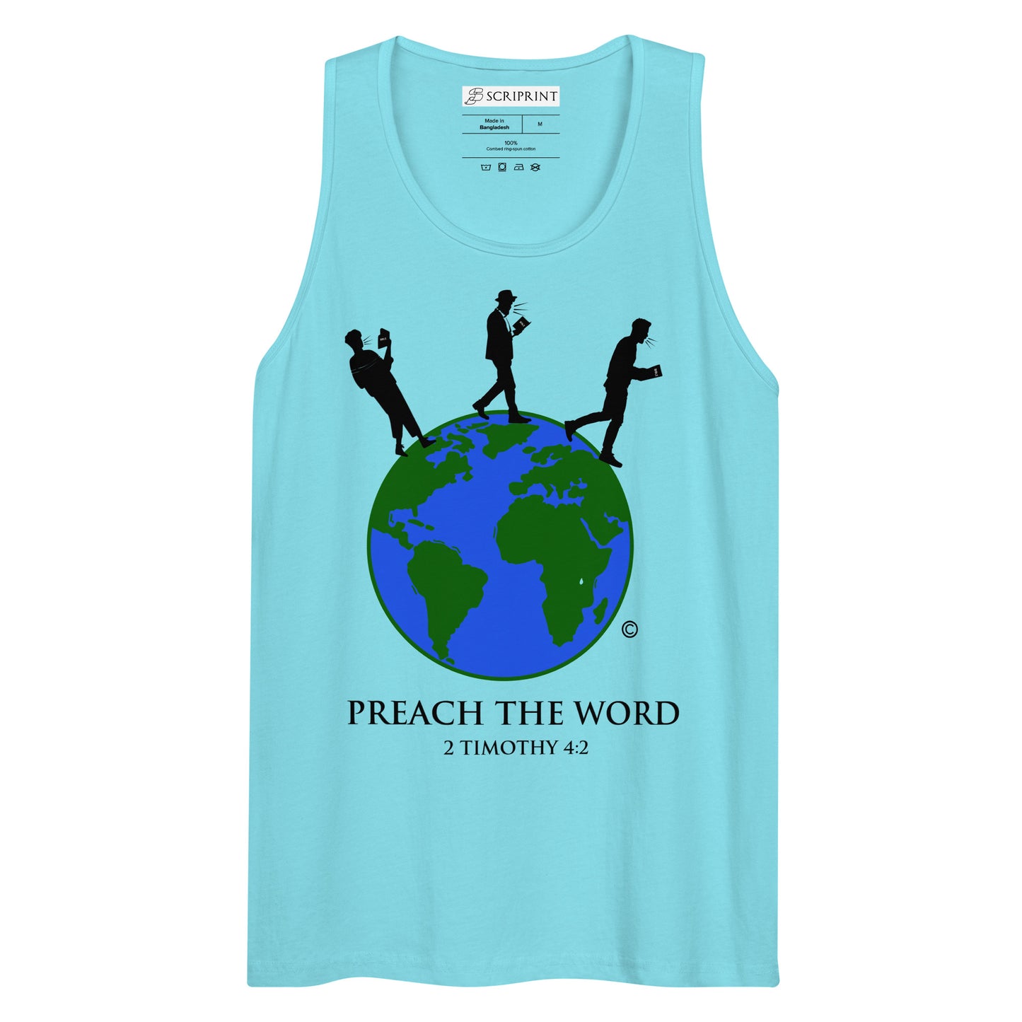 Preach the Word Men’s Premium Tank Top