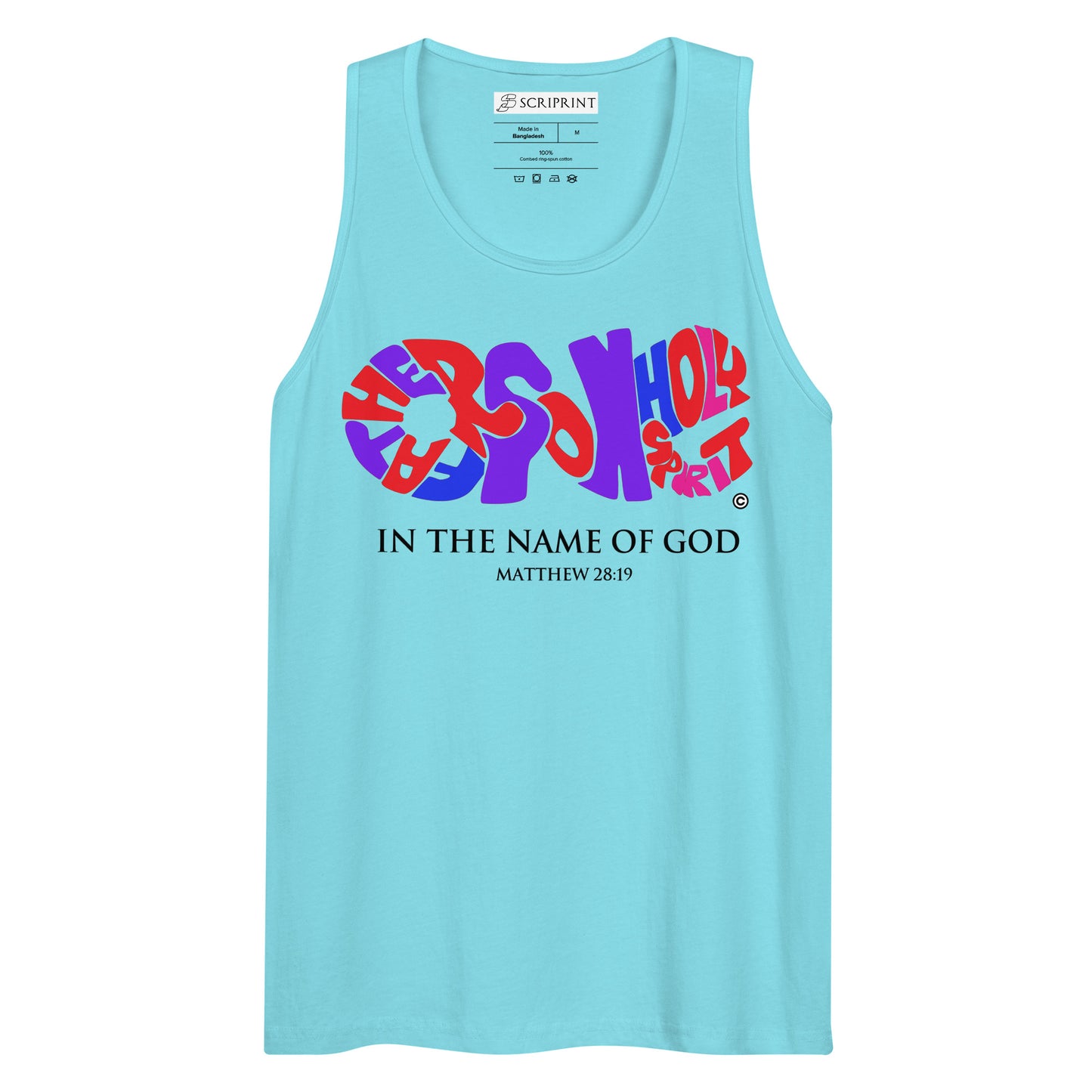 In the Name of God Men’s Premium Tank Top