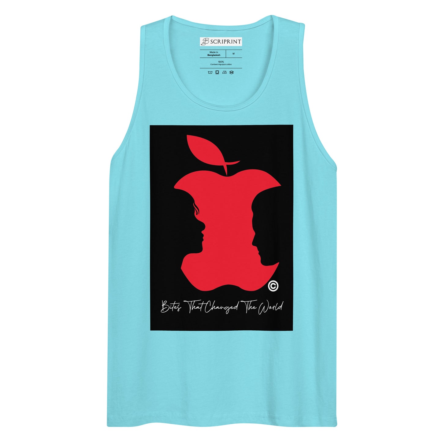 Bites That Changed the World Men’s Premium Tank Top