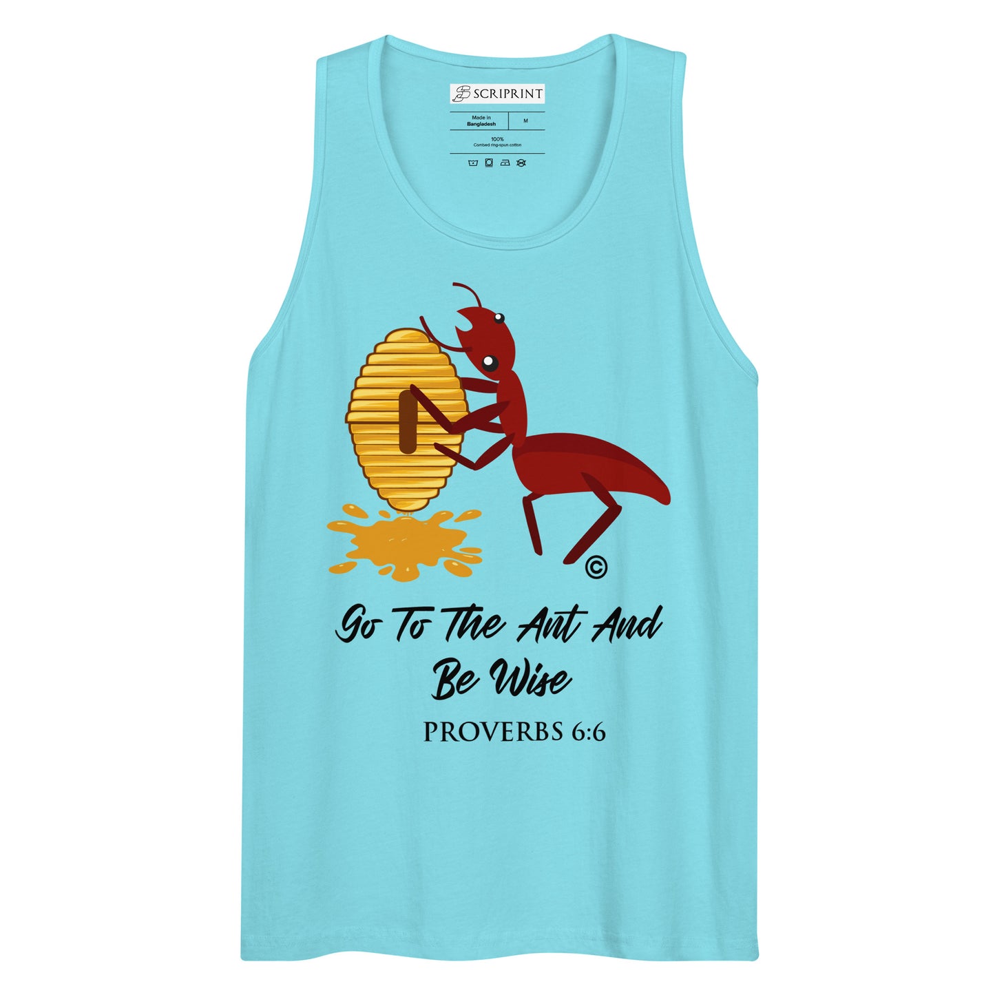 Be Wise Men’s Premium Tank Top