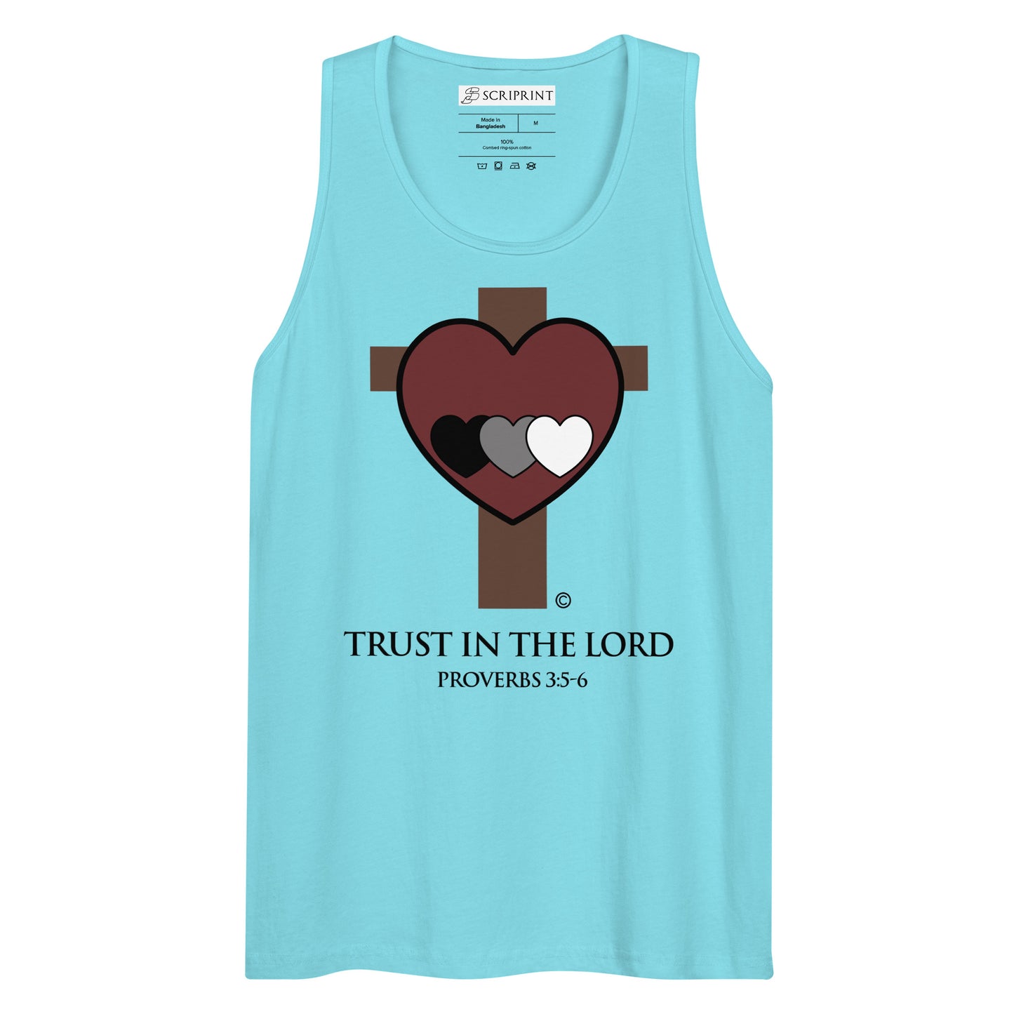 Trust in the Lord Men’s Premium Tank Top