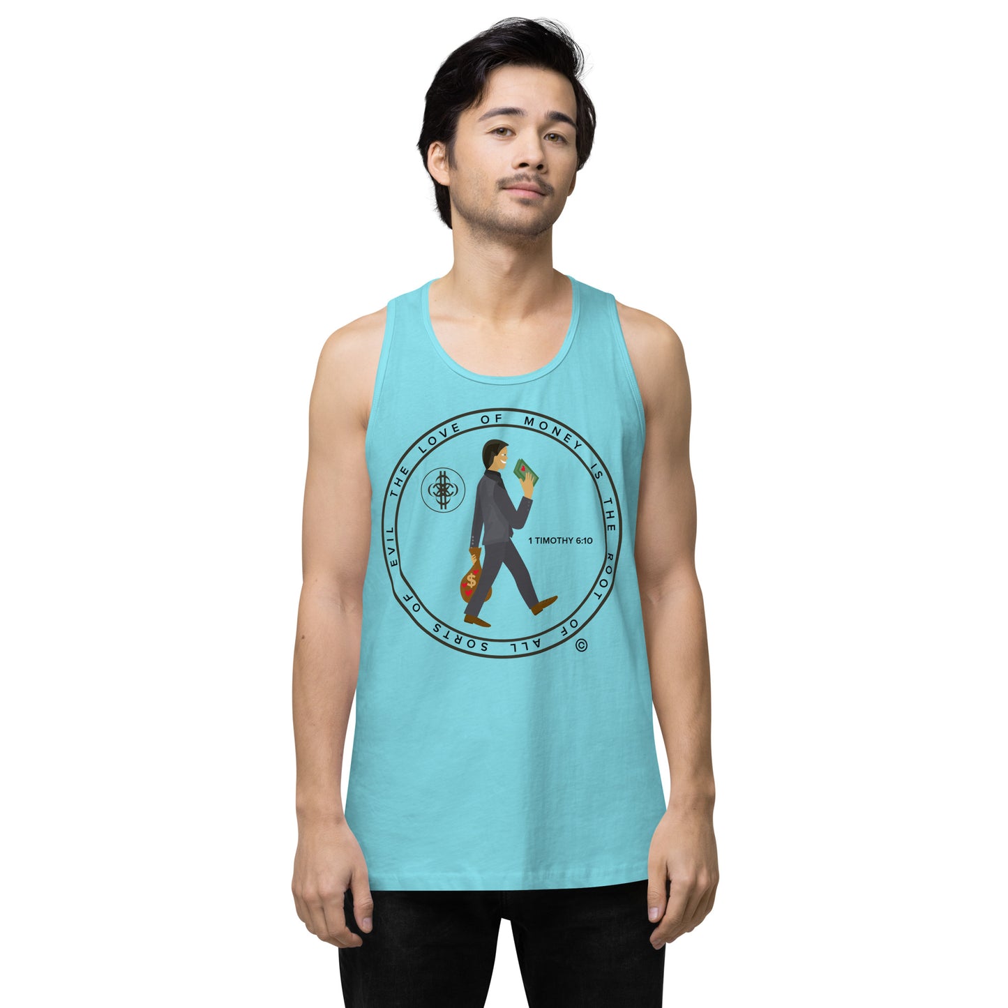 Love of Money Men’s Premium Tank Top