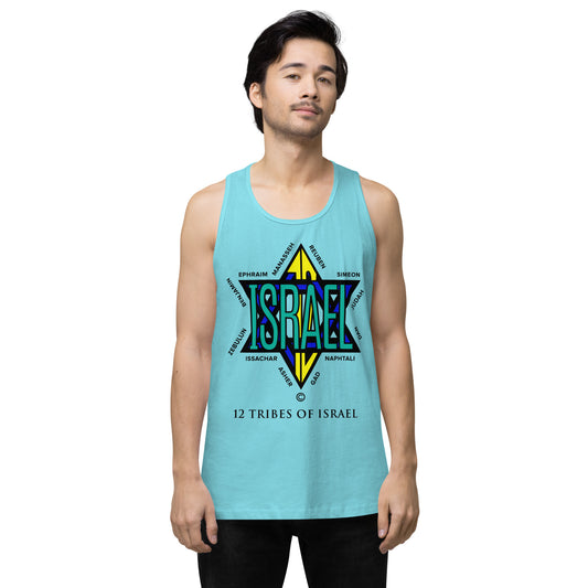 12 Tribes of Israel Men’s Premium Tank Top
