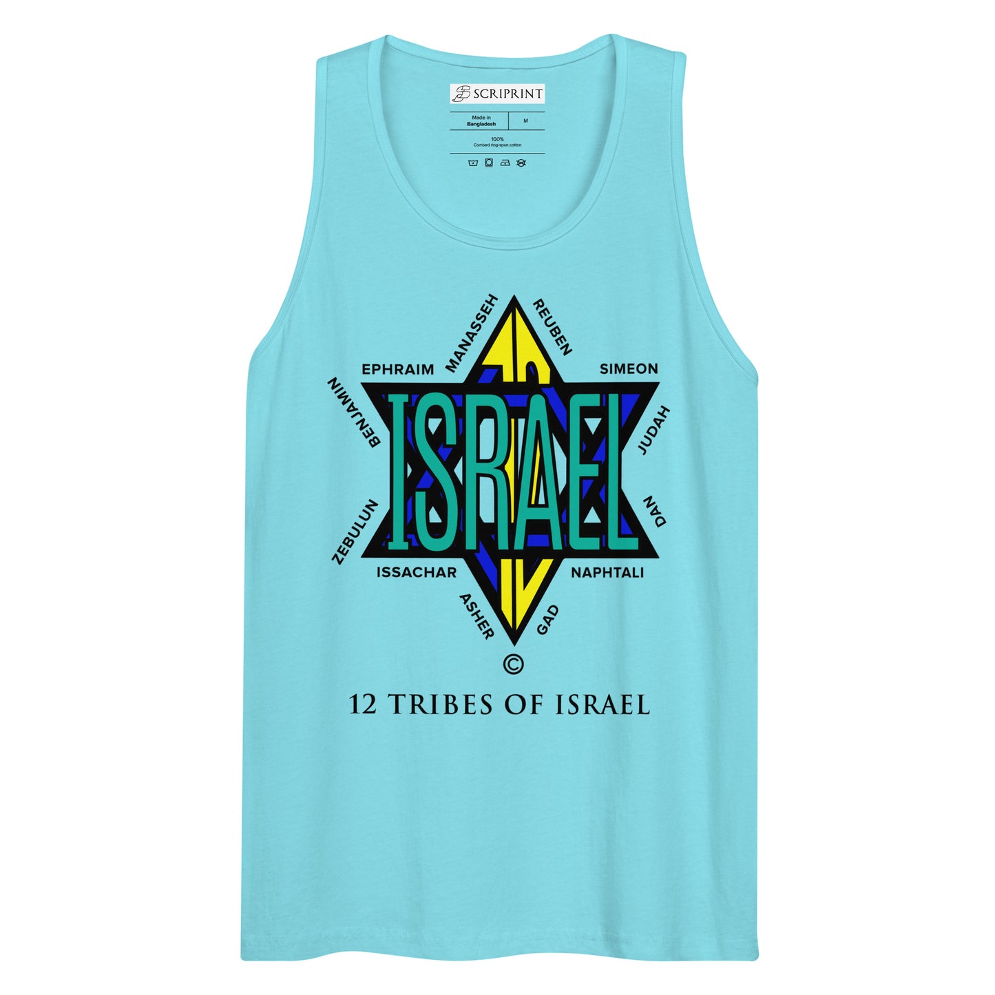 12 Tribes of Israel Men’s Premium Tank Top