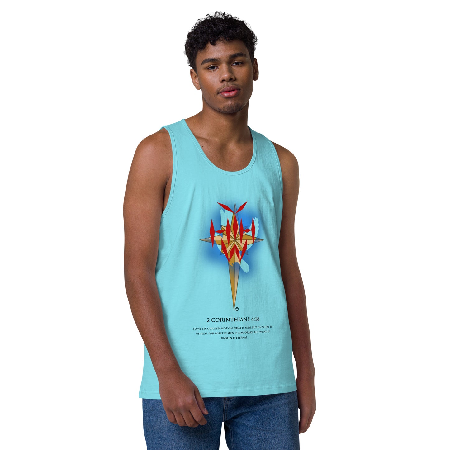 I Am Men’s Premium Tank Top