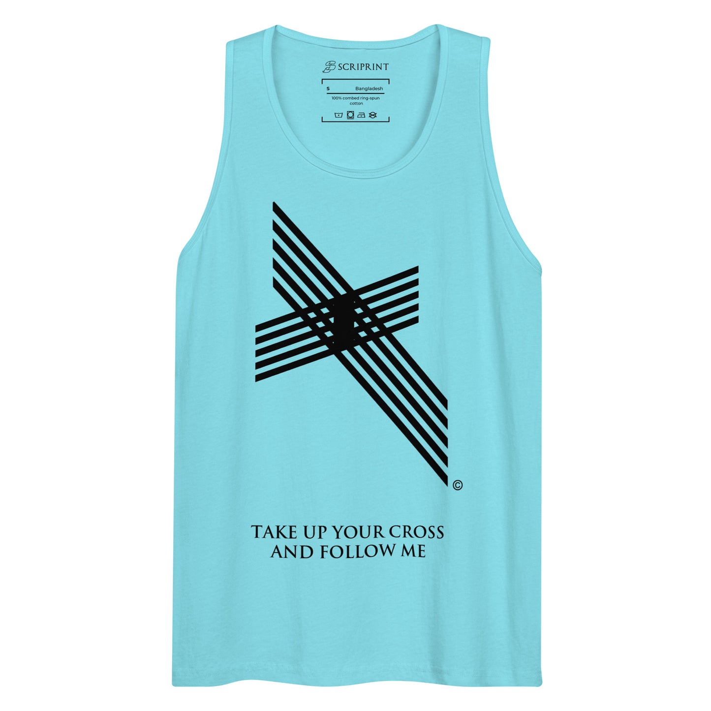 Take Up Your Cross Men’s Premium Tank Top