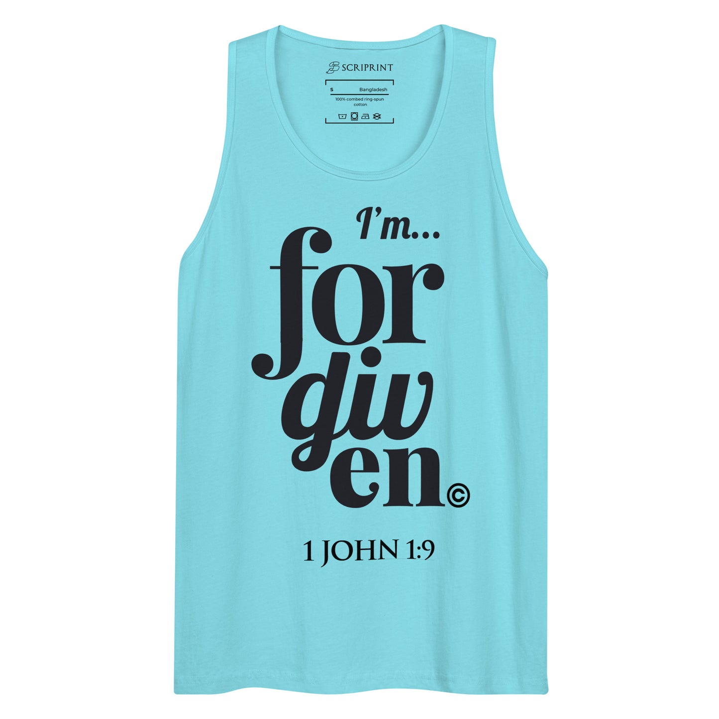 I'm Forgiven Men’s Premium Tank Top