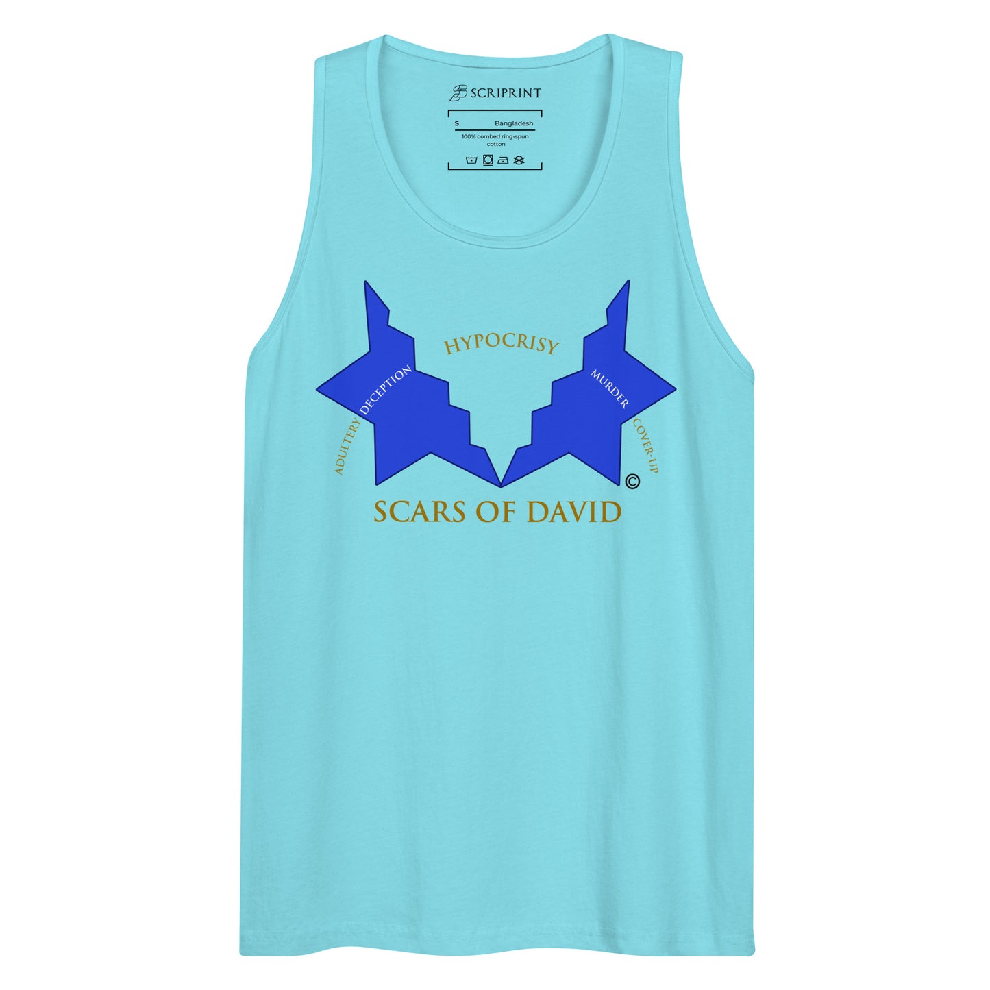 Scars of David Men’s Premium Tank Top