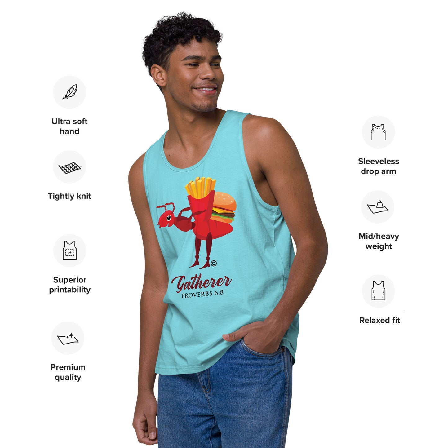 Gatherer Men’s Premium Tank Top