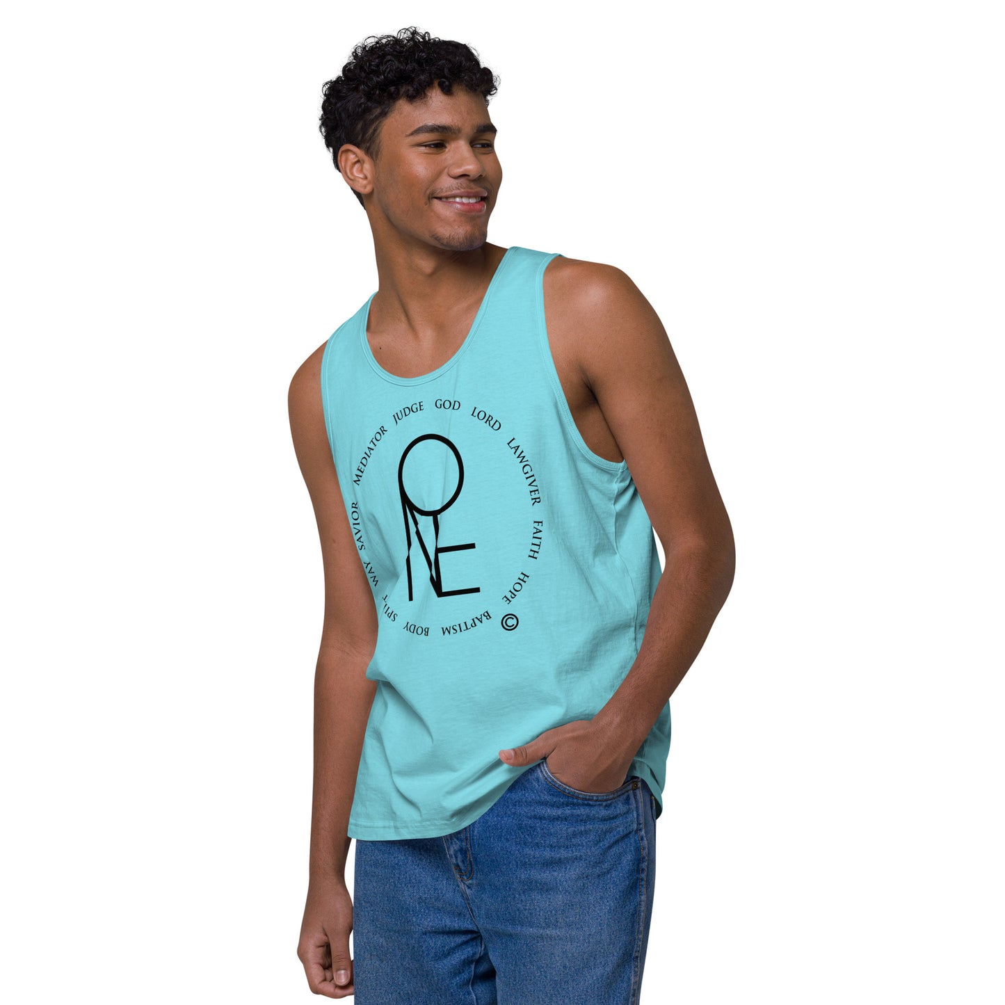 One God Men’s Premium Tank Top