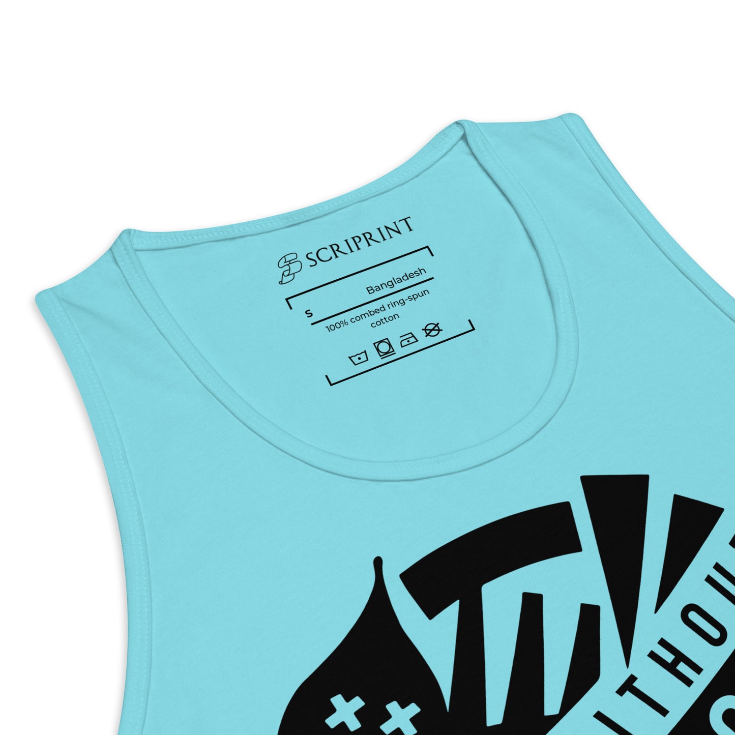 Faith Without Action Men’s premium tank top