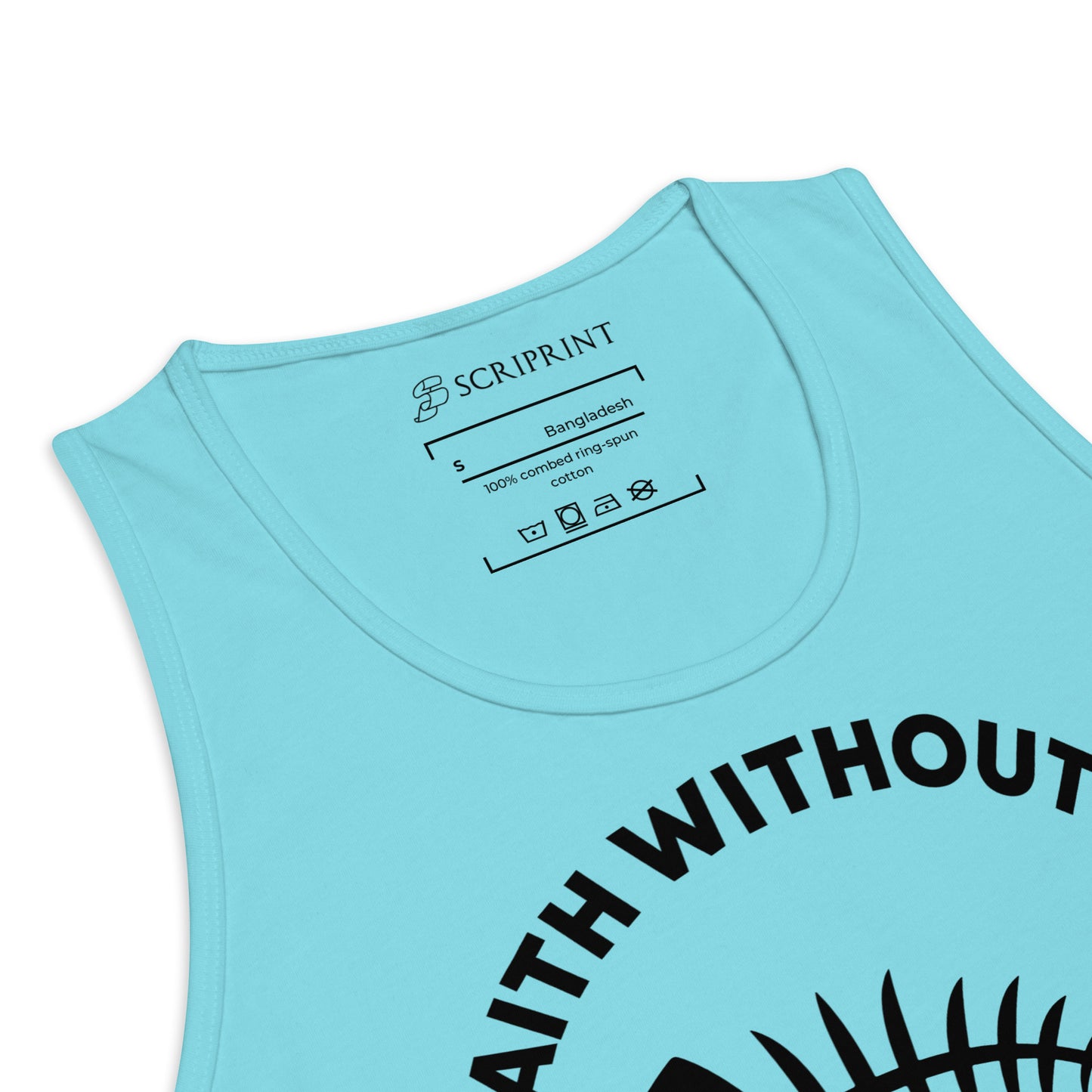 Faith Without Work Men’s Premium Tank Top