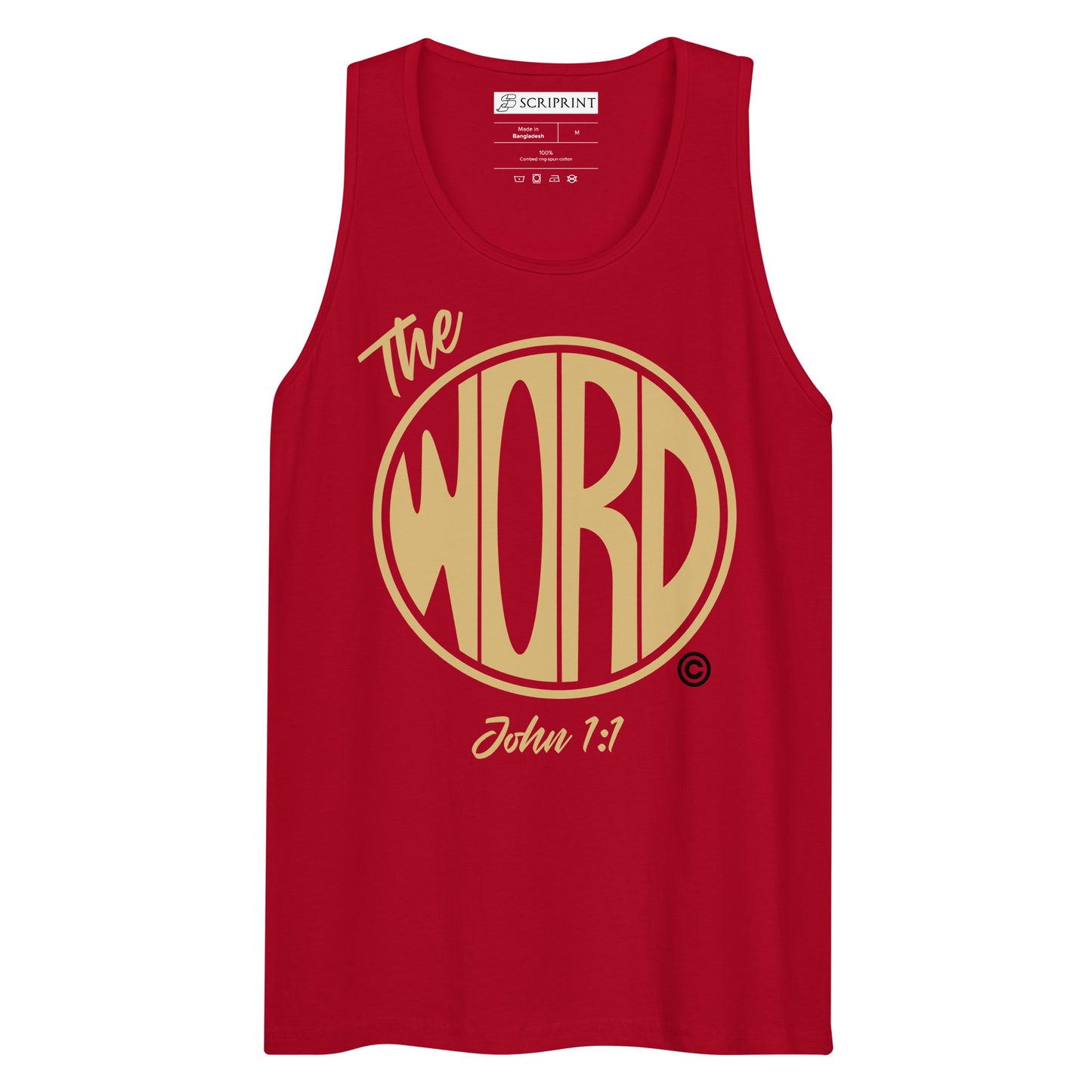 The Word Men’s Premium Tank Top