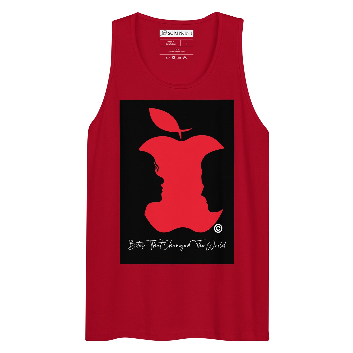 Bites That Changed the World Men’s Premium Tank Top