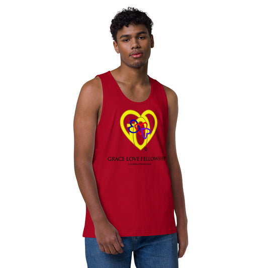 Grace Love Fellowship Men’s Premium Tank Top