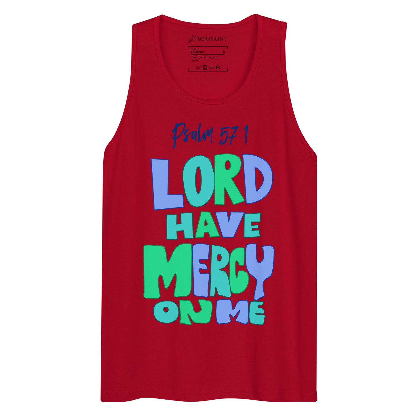 Lord Have Mercy Men’s Premium Tank Top