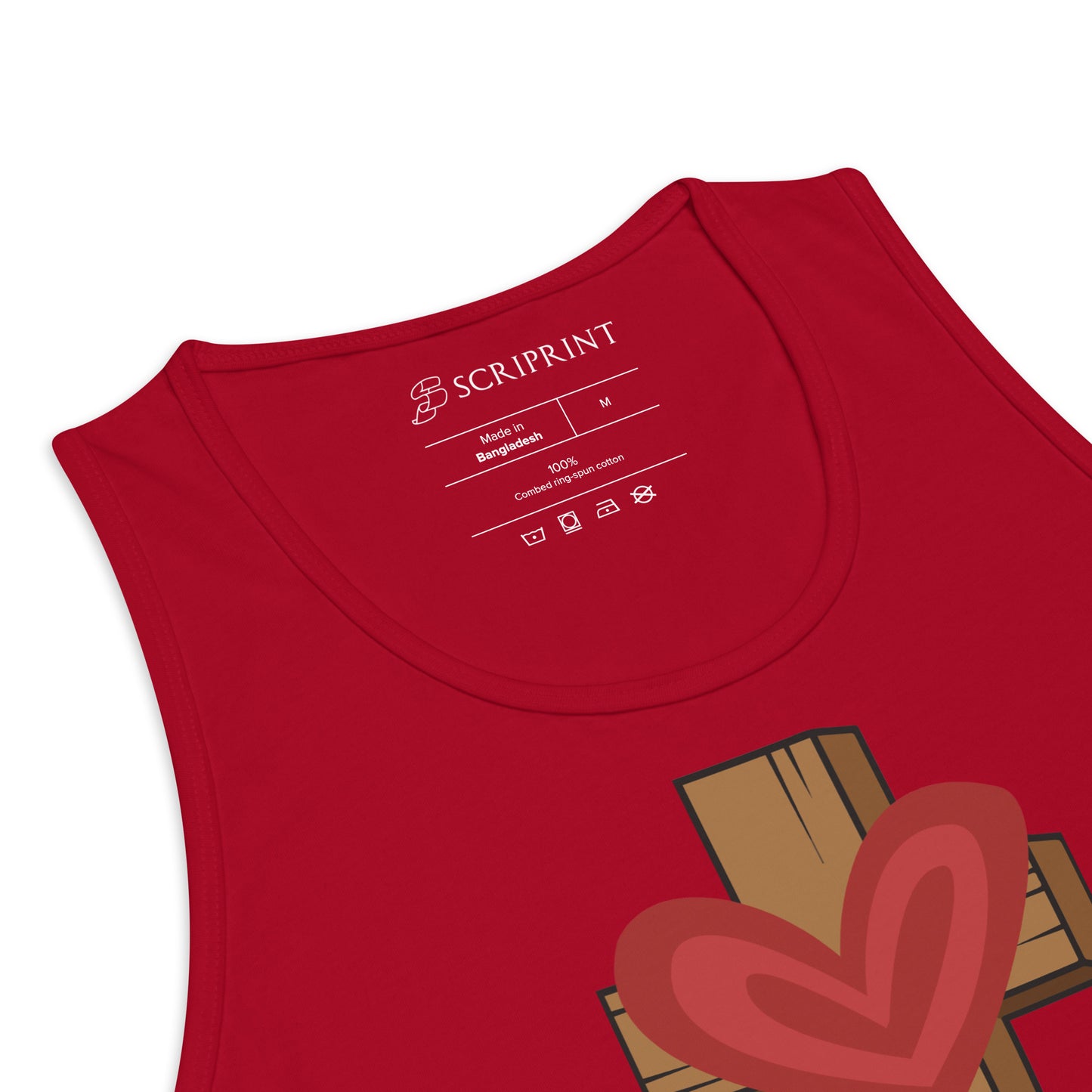 Perfect Love Dark-Colored Men’s Premium Tank Top