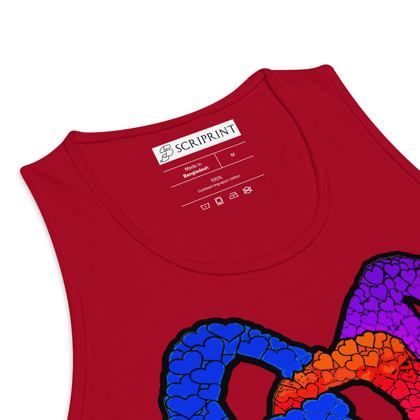 God is Love Men’s Premium Tank Top
