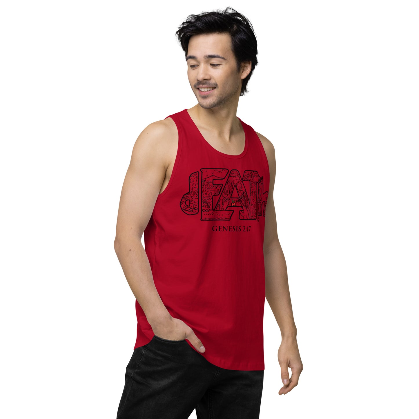 Death Men’s Premium Tank Top