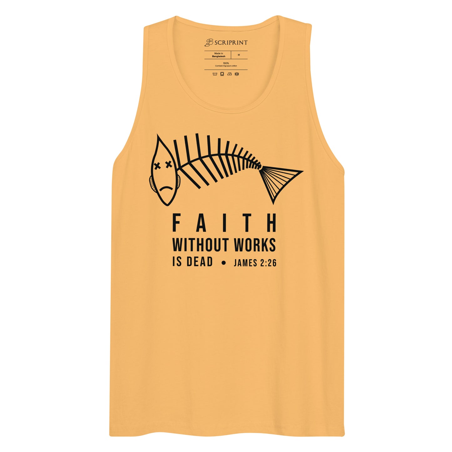 Faith Without Works Men’s Premium Tank Top