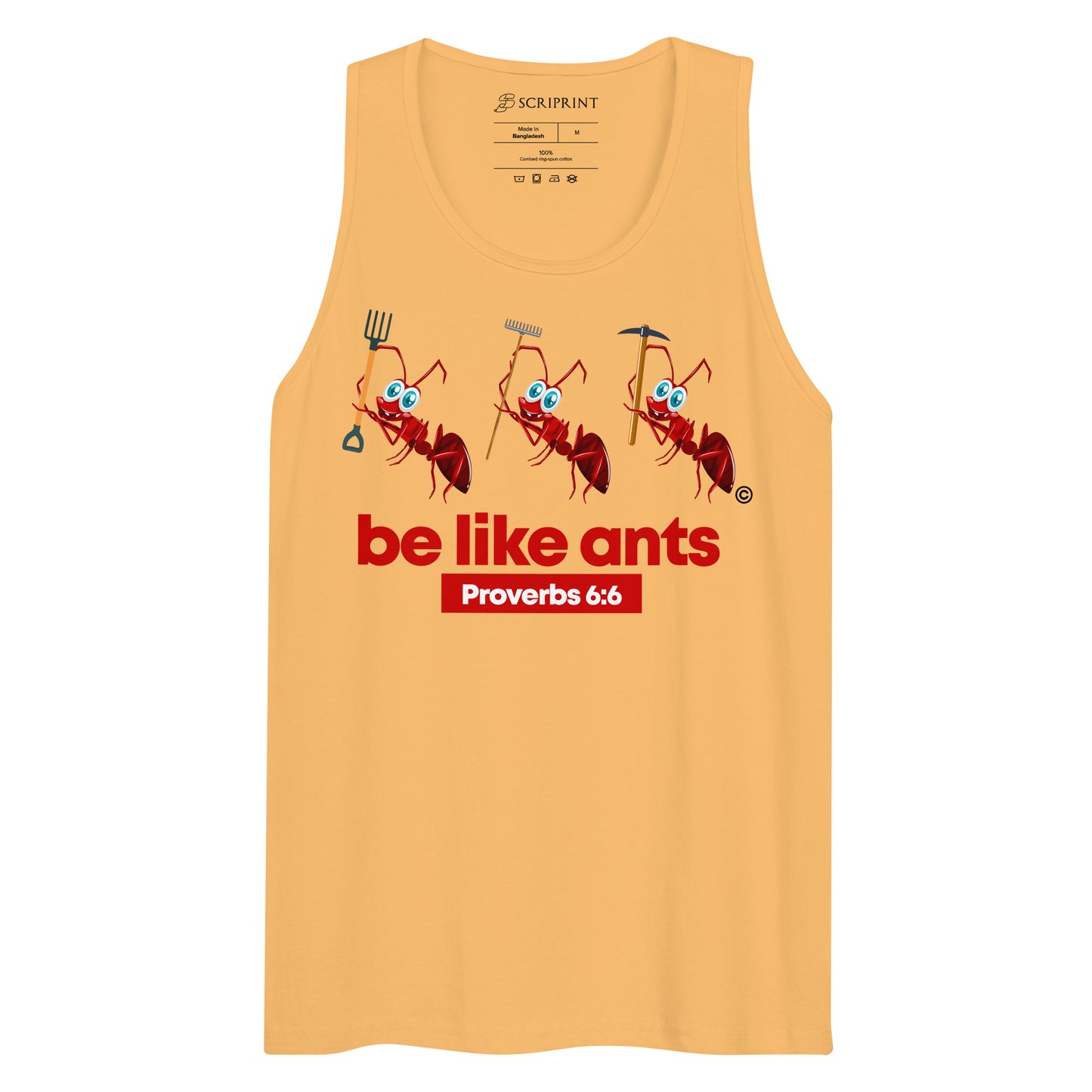 Be Like Ants Men’s Premium Tank Top