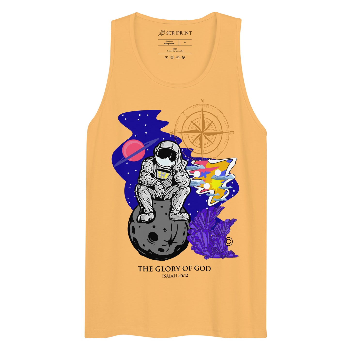 The Glory of God Men’s Premium Tank Top
