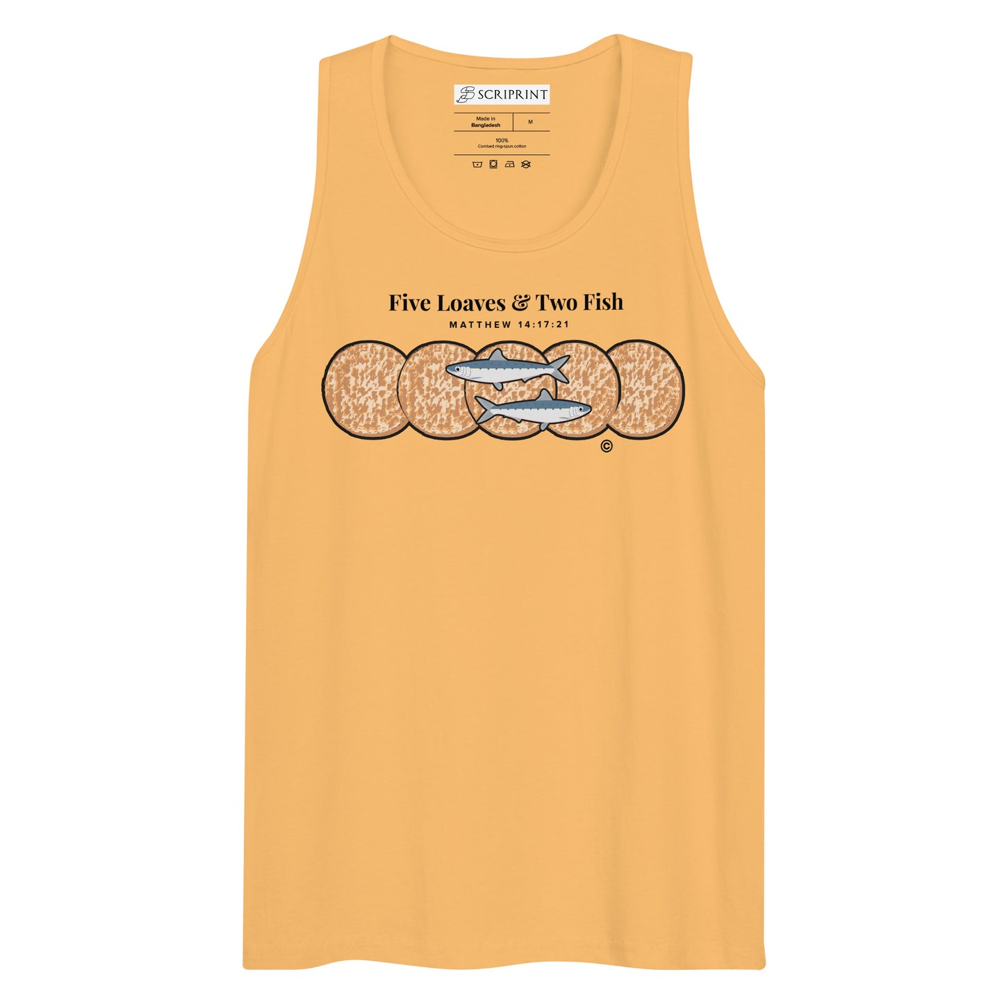 Five Loaves & Two Fish Men’s Premium Tank Top