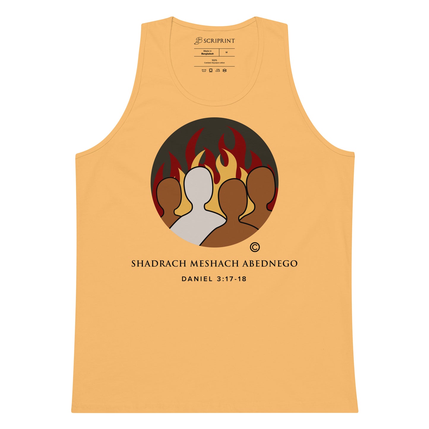 Daniel 3:17-18 Men’s Premium Tank Top