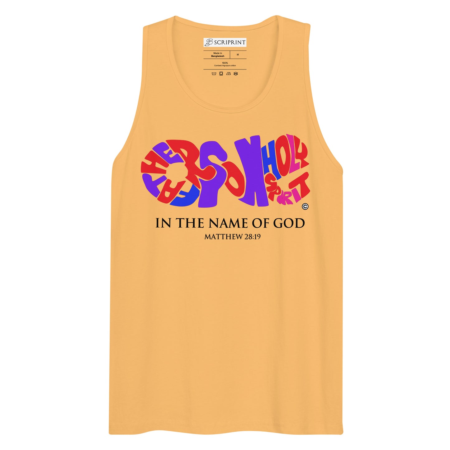 In the Name of God Men’s Premium Tank Top