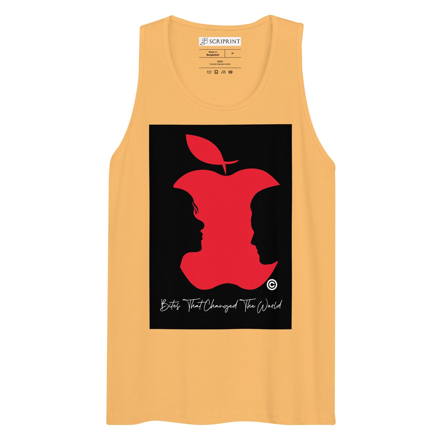 Bites That Changed the World Men’s Premium Tank Top