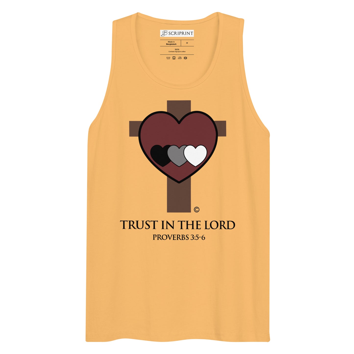 Trust in the Lord Men’s Premium Tank Top
