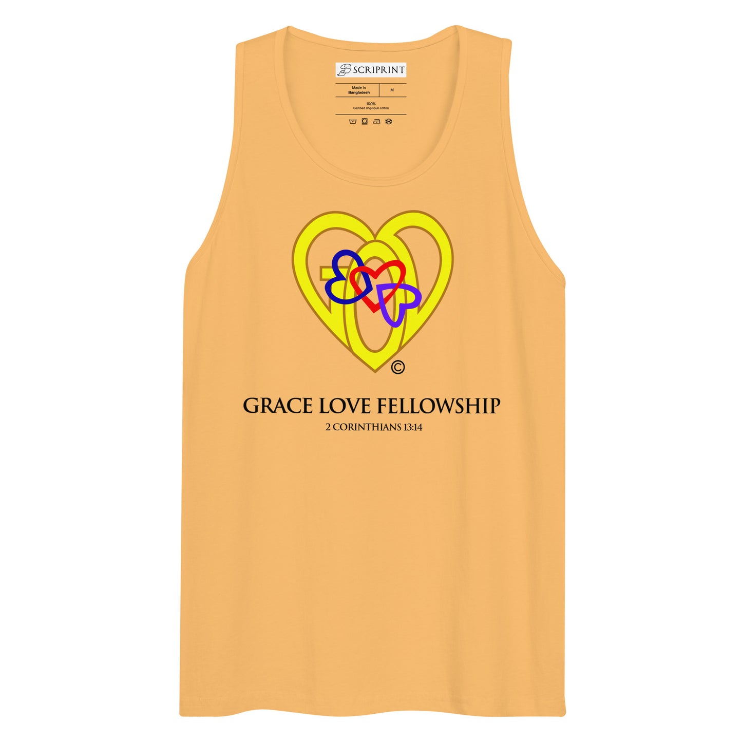 Grace Love Fellowship Men’s Premium Tank Top