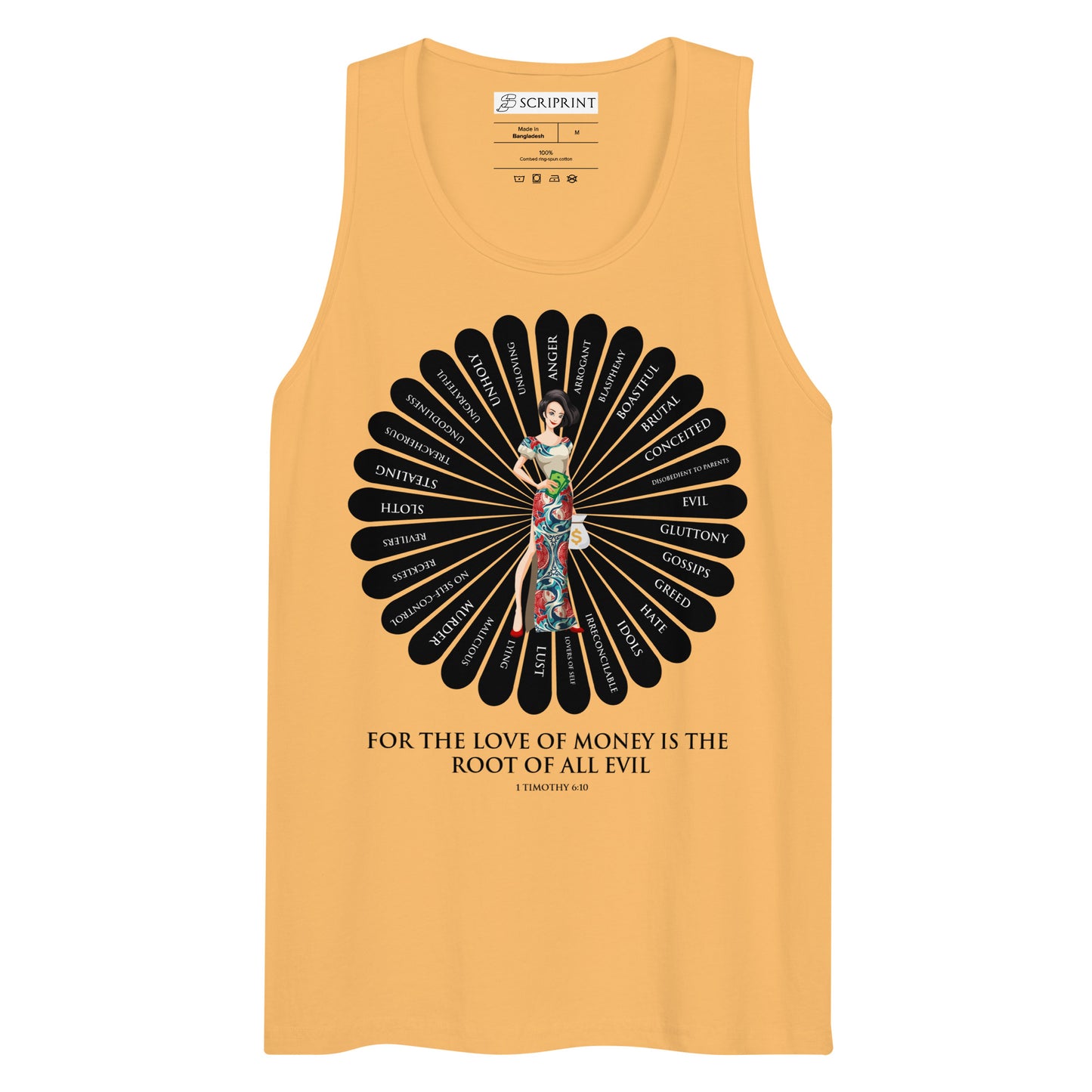 For the Love of Money Men’s Premium Tank Top