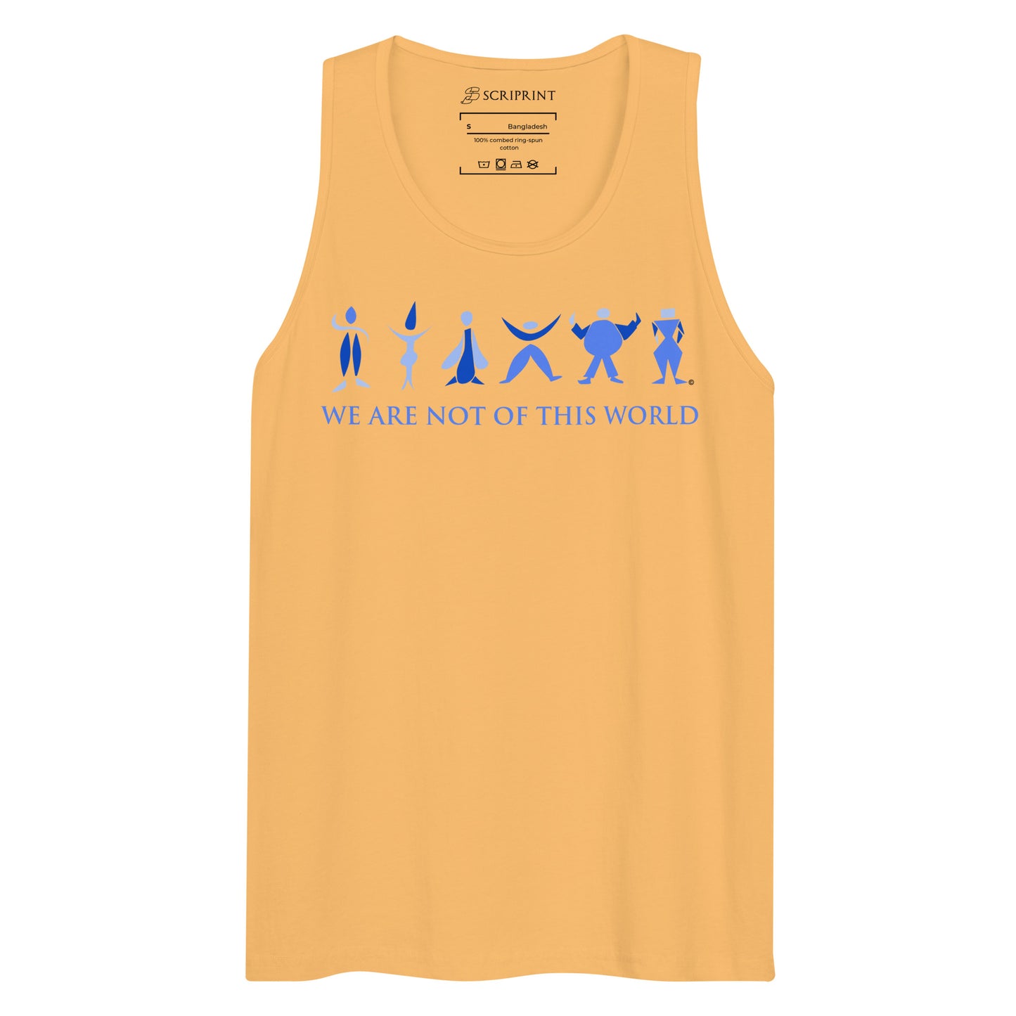 We Are Not of This World Men’s Premium Tank Top