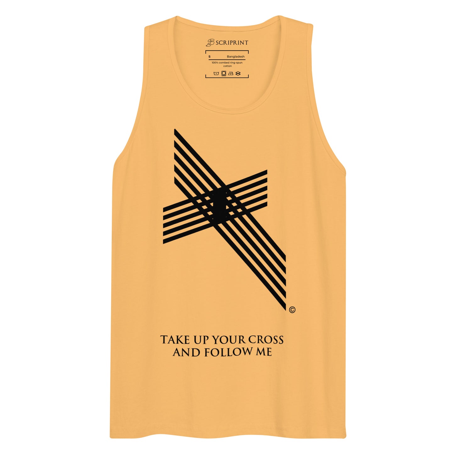 Take Up Your Cross Men’s Premium Tank Top