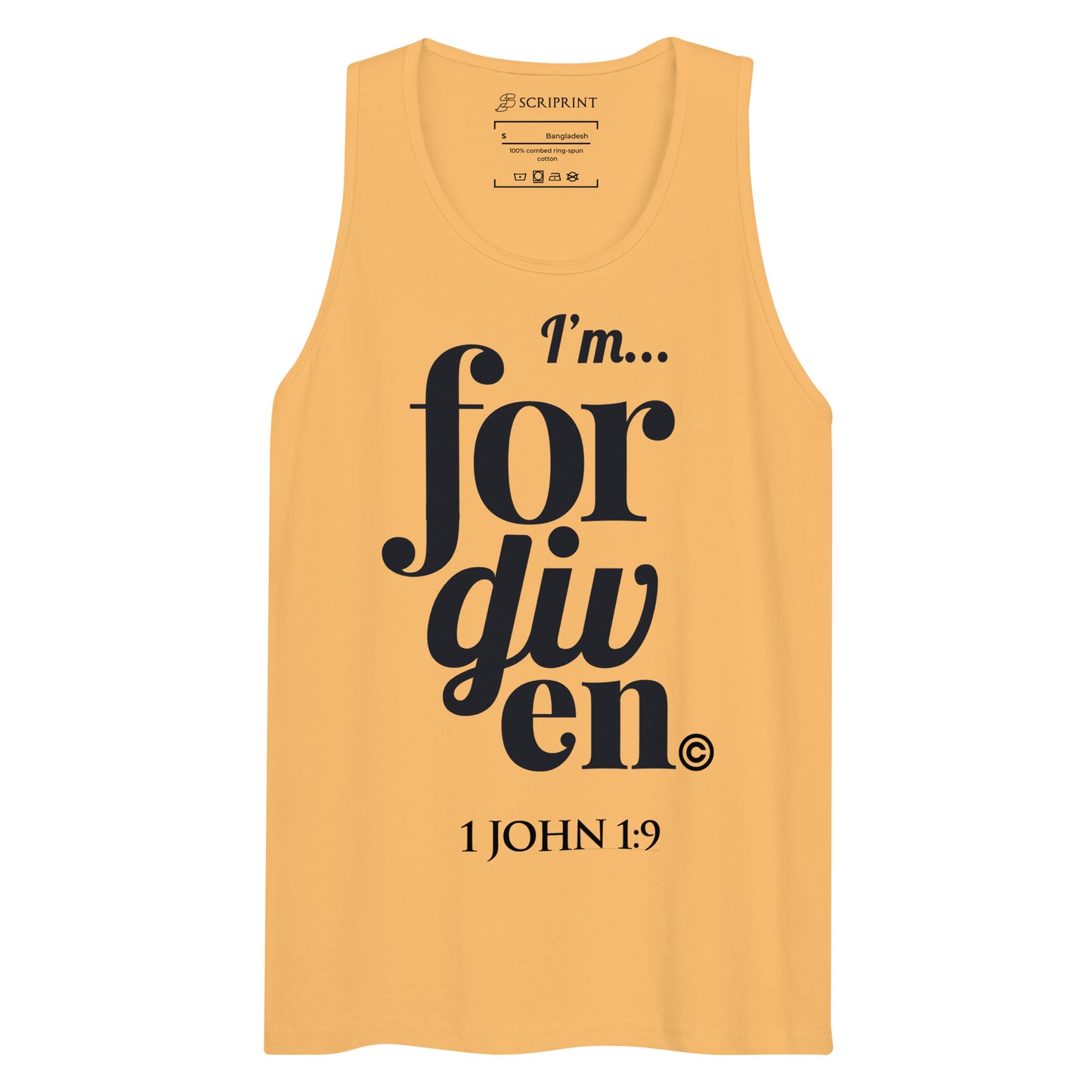 I'm Forgiven Men’s Premium Tank Top